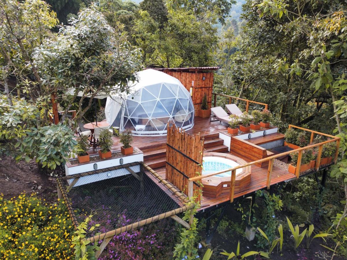 Nazca Glamping Hotel Villamaría Buitenkant foto