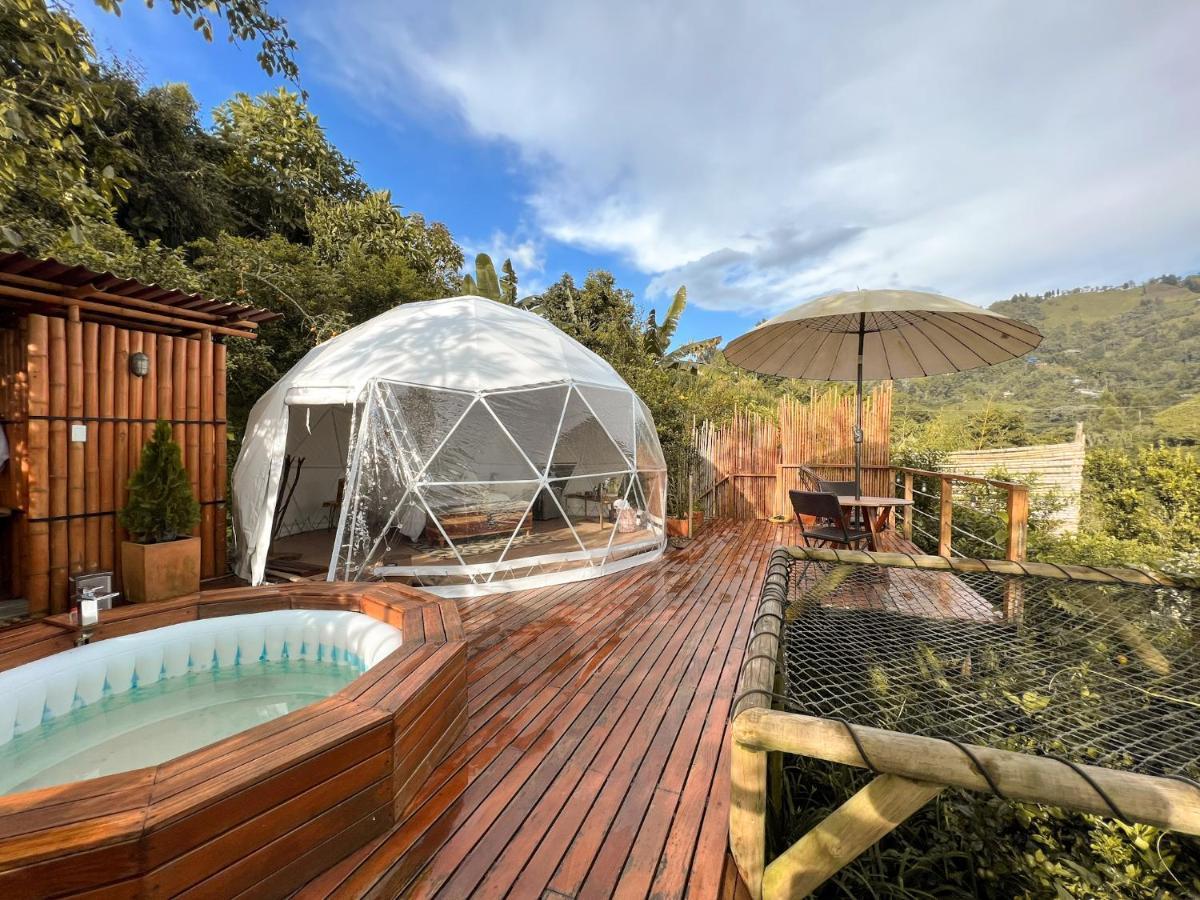 Nazca Glamping Hotel Villamaría Buitenkant foto