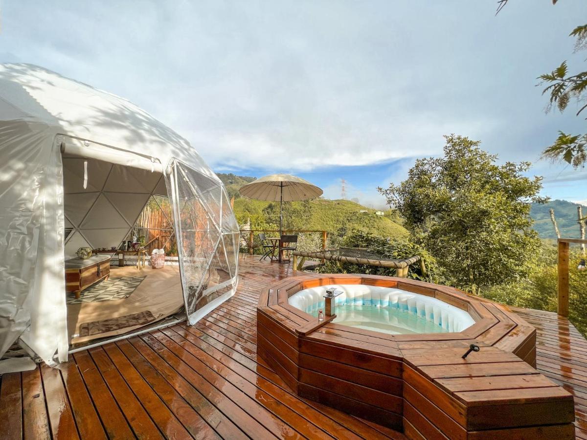 Nazca Glamping Hotel Villamaría Buitenkant foto